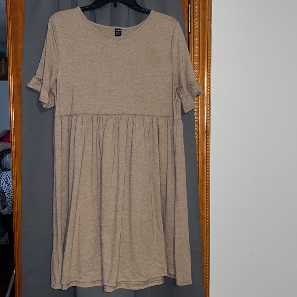 Tan Shein Dress